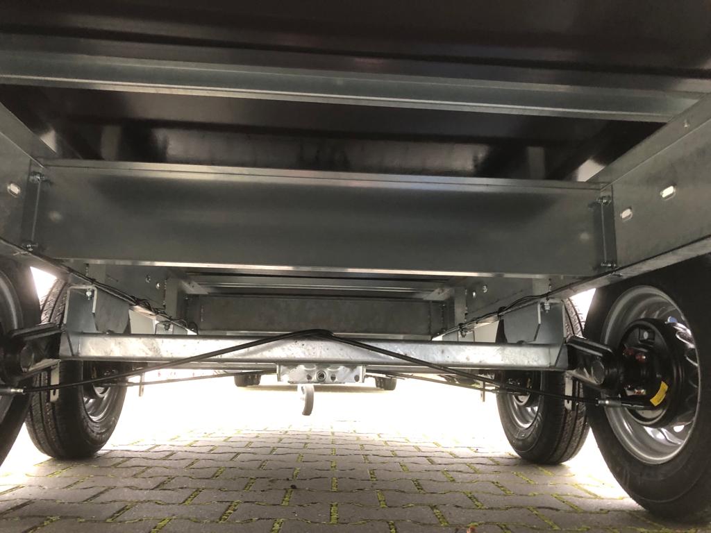 VARIANT 2018 P3 ALU-Bordwände 2000 kg Stützrad Hochlader Überlader  3.15x1.75 cm